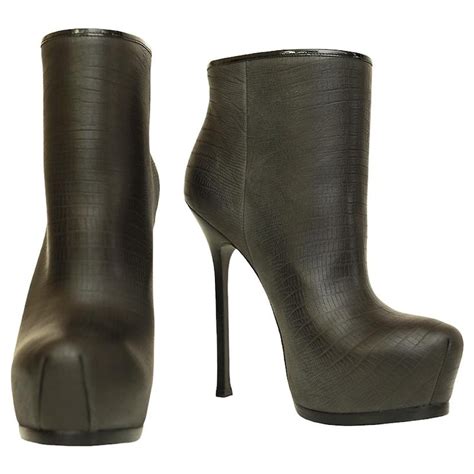 yves saint laurent bottines femme|ysl Saint Laurent boots.